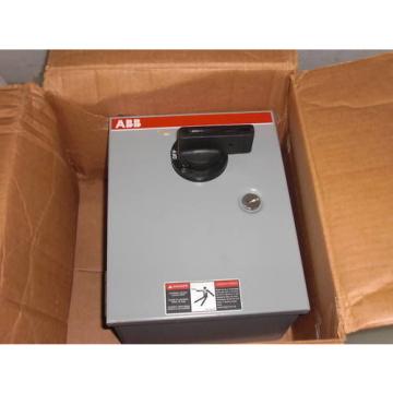 ABB FJ601-3P50A SWITCH ENLOSURE *NEW IN BOX*