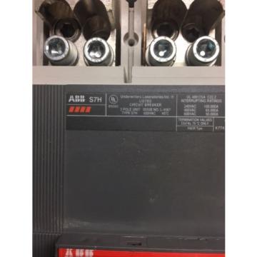 ABB S7H 3 POLE 600VAC 1000AMPS RECON