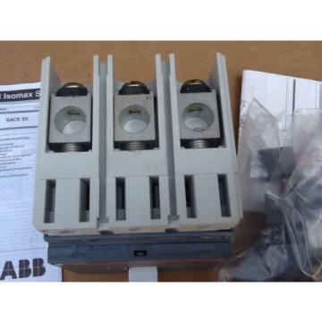 ABB S3B-D SACE S5 MOLDED CASE SWITCH 3 POLE, 225 AMPS 600 vac MH540966