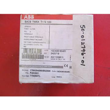 ABB SACE TMAX T1N 50 Amp Circuit Breaker T1N050TL