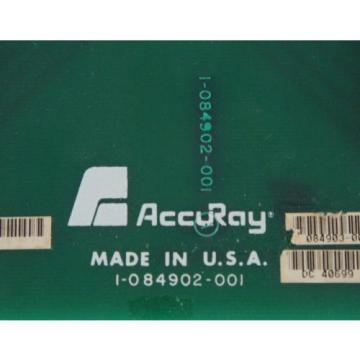 ABB ACCURAY 1-084902-001 TEST PANEL 1084902001