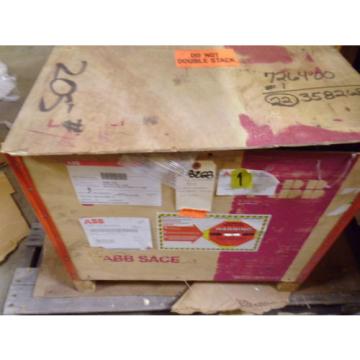 ABB SACE S8 S8V16EW4P404X BKR S8V 1600A 3P LSIG CC MO UV *NEW IN BOX*