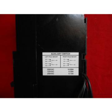 Load tested  ABB D132529  400AMP Circuit Breaker  3-P, 600VAC, Type JS W/AUX.