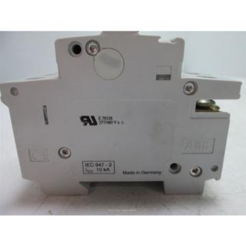 ABB S263-D10 Circuit Breaker, 3-Poles, Rating: 400VAC 10A