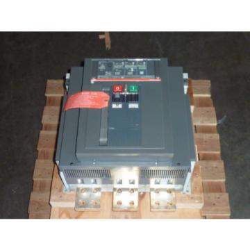 NEW ABB 2000 AMP SACE TMAX CIRCUIT BREAKER T8V 2000, TRIP SACET8V2000 T8