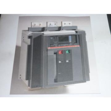 NEW ABB 2000 AMP SACE TMAX CIRCUIT BREAKER T8V 2000, TRIP SACET8V2000 T8