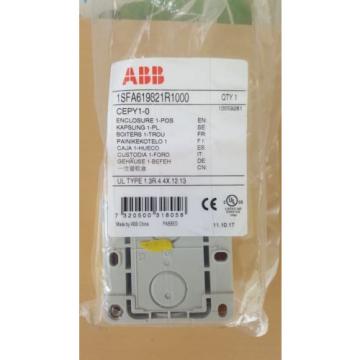 ABB 1SFA619821R1000 CEPY1-0 yellow enclosure   NEW