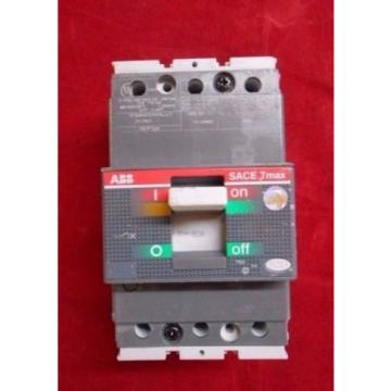 Reconditioned/tested ABB 80A Breaker SACE TMAX T1N080tl 3P 600V