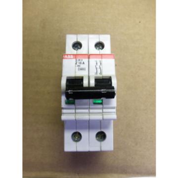 ABB S282 Z10A 2 Pole 10 Amp 277V Circuit Breaker S 28 2 Z 10 A