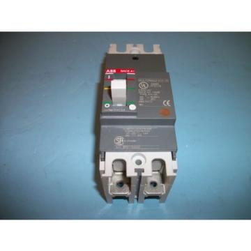 ABB SACE FORMULA A1 A 100 CIRCUIT BREAKER 2 Pole 100 Amp 1SDA069720R1  A1A100