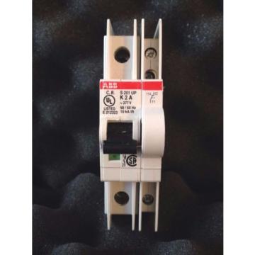 ABB Asea Brown Boveri S201UP-K2A with aux. contact Circuit Breaker S201UPK2A