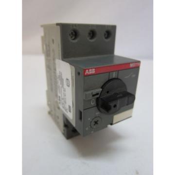 New ABB 1SAM250000R1011 MS116- 16 3P Manual Motor Starter 