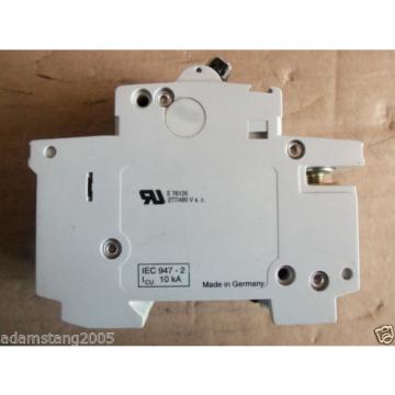 ABB S262 D1 2 Pole 1 Amp Circuit Breaker