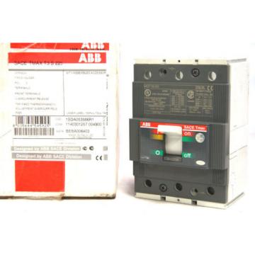 ABB SACE Tmax T3SQ225TW 1SDA053583R1 Circuit Breaker 225A 480-600Y 600V NEW