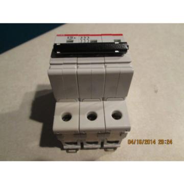 ABB 347/600VAC 3-POLE CIRCUIT BREAKER S223 K16A