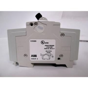 ABB  S203UP-K8 Circuit Breaker 8A 3Pole 480Y/277V