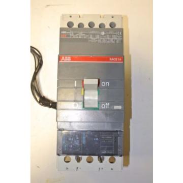 ABB S4N 250 Amp SACE PR211 24 VAC/VDC Shunt