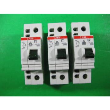 ABB Circuit Breaker 4A -- S271-K4 -- (Lot of 3) New