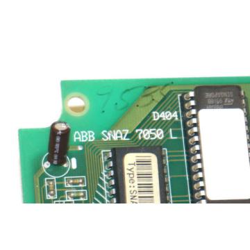 ABB SNAZ-7050-L DRIVE BOARD ASSY, SNAT-7050, 7050MLL5310111