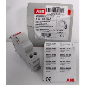 ABB S2C-UA24 AC Undervoltage Release 24VAC