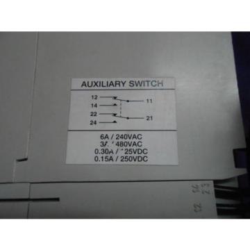 New out of box ABB S6N600 Breaker W/ Shunt trip &amp; Auxillary Switch
