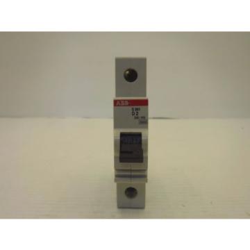 ABB S261-D2 CIRCUIT BREAKER 1P 2A 277/480V CURVE D NNB