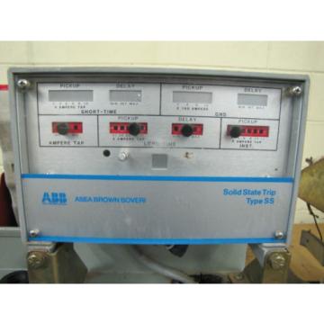 ABB ASEA BROWN BOVERI POWER ITE AIR CIRCUIT BREAKER 800A 800 AMP KDON K-DON 800S