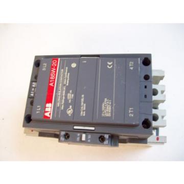 ABB A185W-20 WELDING ISO CONTACTOR 250A 600V - USED - FREE SHIPPING