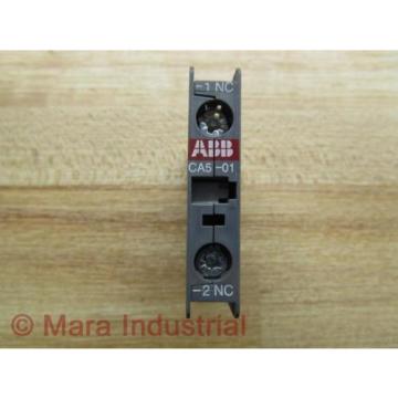 ABB CA5-01 Auxiliary Contact Block - New No Box
