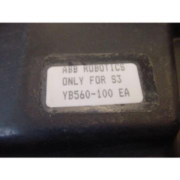 ABB ROBOTICS YB560100 YB560-100 EA TEACH PENDANT S3