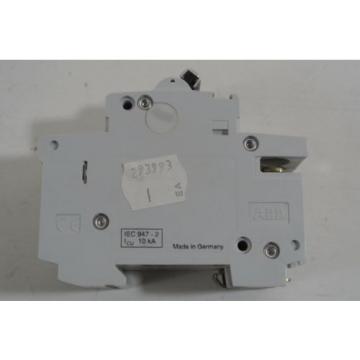 ABB S262 D4 2 Pole Circuit Breaker