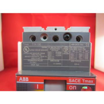 ABB CIRCUIT BREAKER  T1N015TL  480 VAC  3 POLE