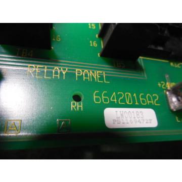 USED ABB / Bailey Controls 6642016A2 Relay Panel Board PS1169472F
