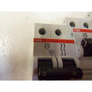 LOT OF 4 ABB S262-B32 *USED*