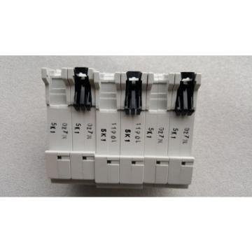 ABB S202   K1 A  2-Pole  1 Amp Din Rail Miniature Circuit Breakers ( Lots of 3 )