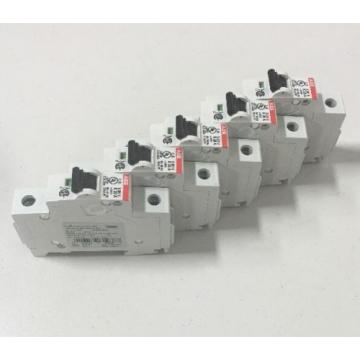 Lot of 5 - ABB S201 K20 A 1 Pole 240 Volt Circuit Breaker