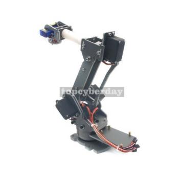 Assembled ABB 6 Axis Industrial Teaching Robot Robotics Arm &amp; Servos for Arduino