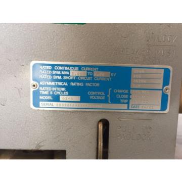 ABB 5HK-O3-B 1200A POWER CIRCUIT BREAKER