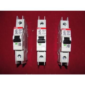 ABB 602-857-05 Circuit breakers S201UP-Z20A    LOT OF 5