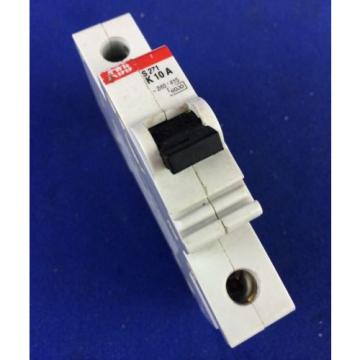 ABB S271K10A CIRCUIT BREAKER 1P 10A 240/415V