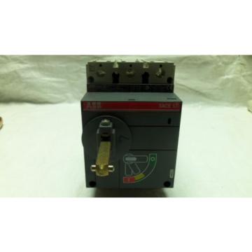 ABB SACE S3N  CIRCUIT BREAKER 100A 3POLE 600V #ML560259 GUARANTEED FAST SHIPPING