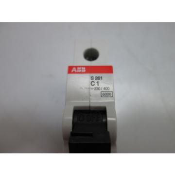 ABB S261-C1 Circuit Breaker 277/480VAC