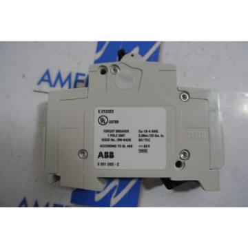 ABB 1 pole 16 Amp Breaker S201UDC-Z 16A  S201UDC  60v