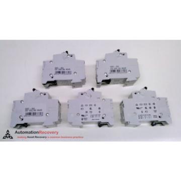 ABB S202-B10 - PACK OF 5 - MINIATURE CIRCUIT BREAKER 2 POLES 10A, 480V,  #218316