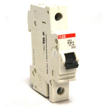 ABB S271-K63 Circuit Breaker 63A 1P 277/480V 1 Pole S271 63 Amp NEW