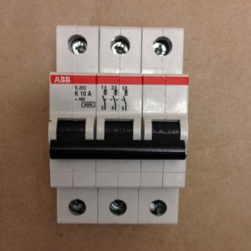 ABB S203-K10 Miniature Circuit Breaker.