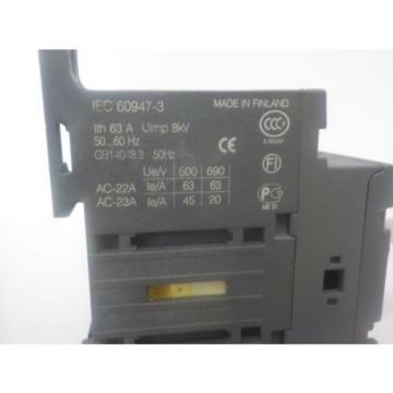 ABB OT63F3 USED GENERAL SWITCH