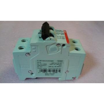 ABB S 202 U K 10A 2 Pole Circuit Breaker 240V 50/60Hz 10kA IR S202U-K10