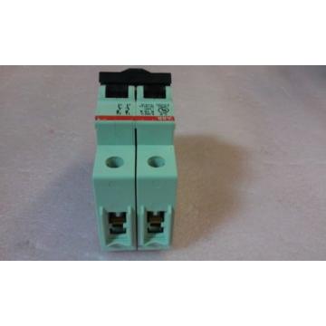 ABB S 202 U K 10A 2 Pole Circuit Breaker 240V 50/60Hz 10kA IR S202U-K10