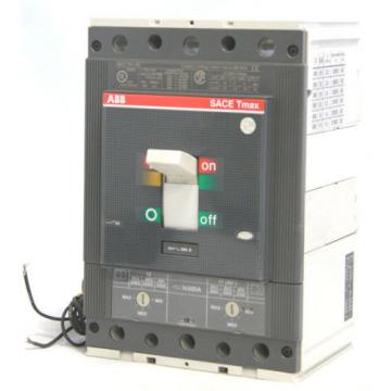 ABB SACE Tmax T5H400 T5H300TWS8 300A 600V Breaker 1SDA060638R1 Shunt Trip NEW